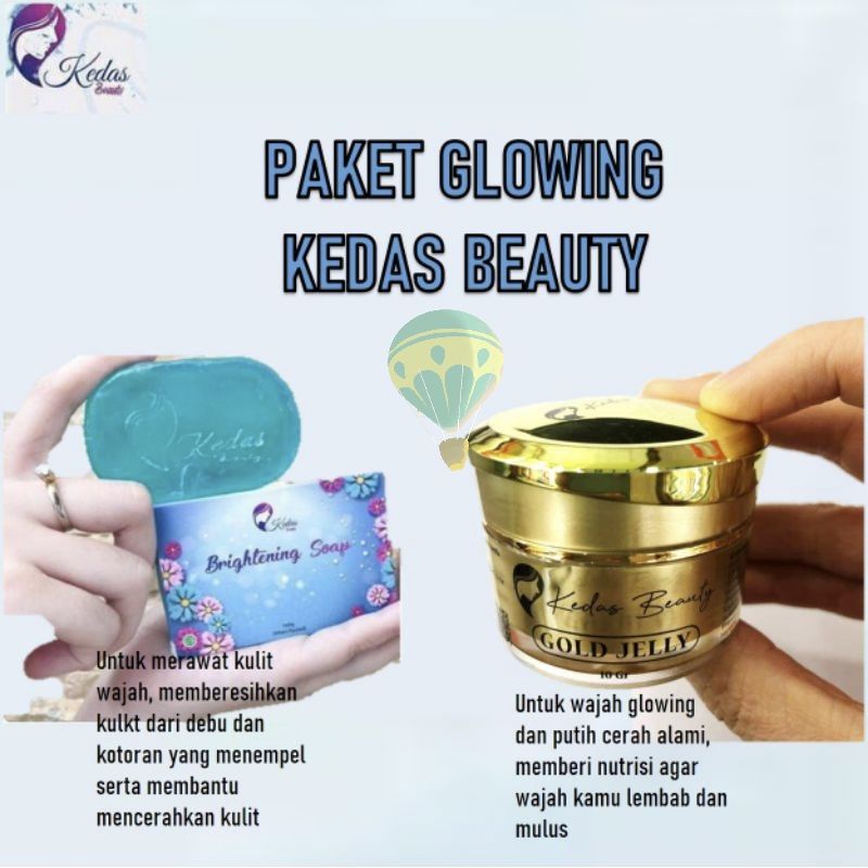 {GARANSI ORI} Kedas Beauty ( 1 paket :4 pcs)-2