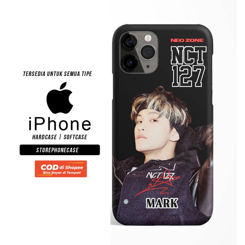 CASING HARDCASE SOFTCASE iPHONE MARK NCT 127 NEO ZONE