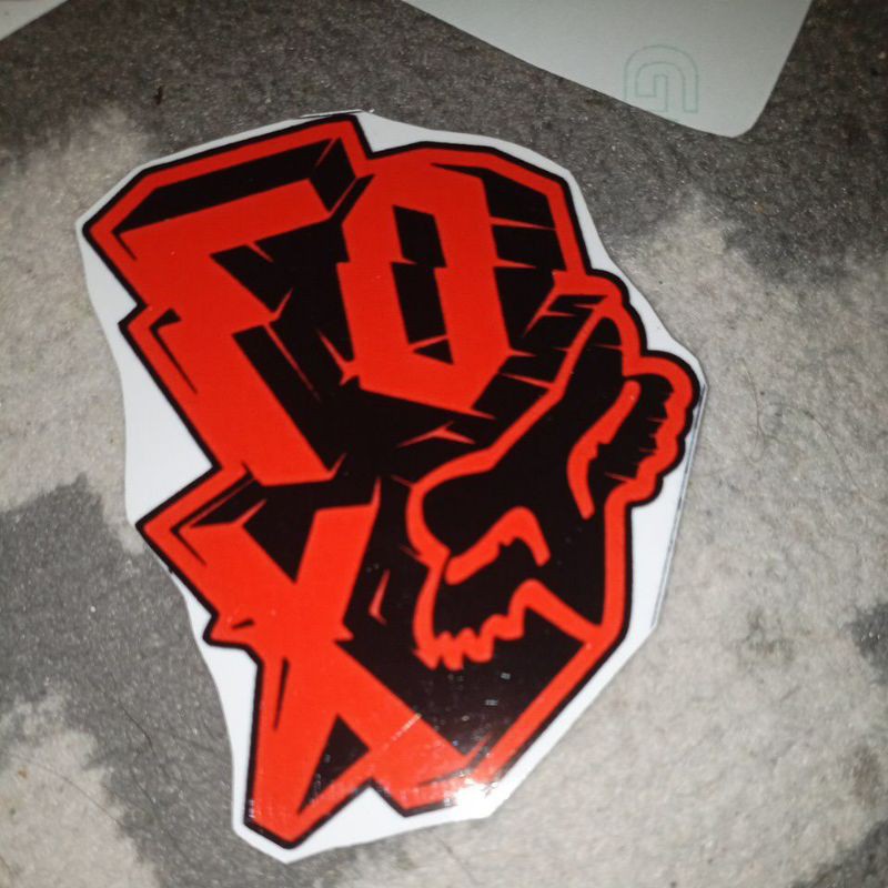 

sticker fox