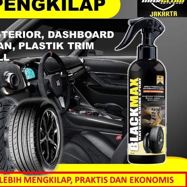 ヶ Semir Ban Mobil Motor Penghitam Dashboard Black To Black Magic Pengkilap Dashboard Shine Dressing