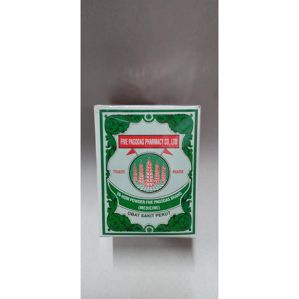 Botol Obat Sakit Perut Puyer Lima Pagoda - Obat Mual, Diare