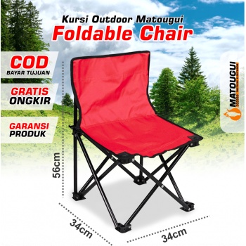 kursi lipat ks840b camping chair outdoor import
