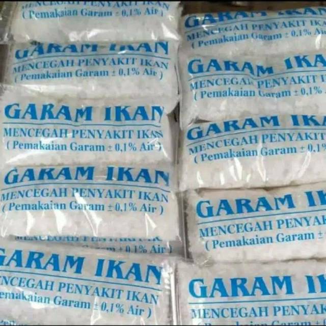 

GARAM IKAN HIAS KOI/CUPANG/GUPPY KROSOK/KASAR BERAT 500GRAM TERLARIS