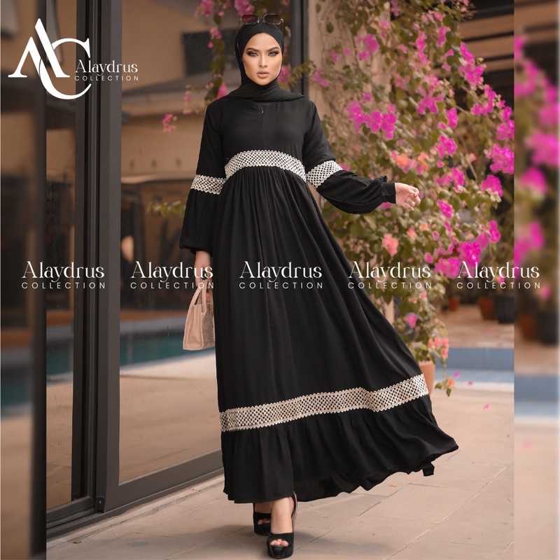 Abaya Gamis Dress Maxi Abaya Saudi 766