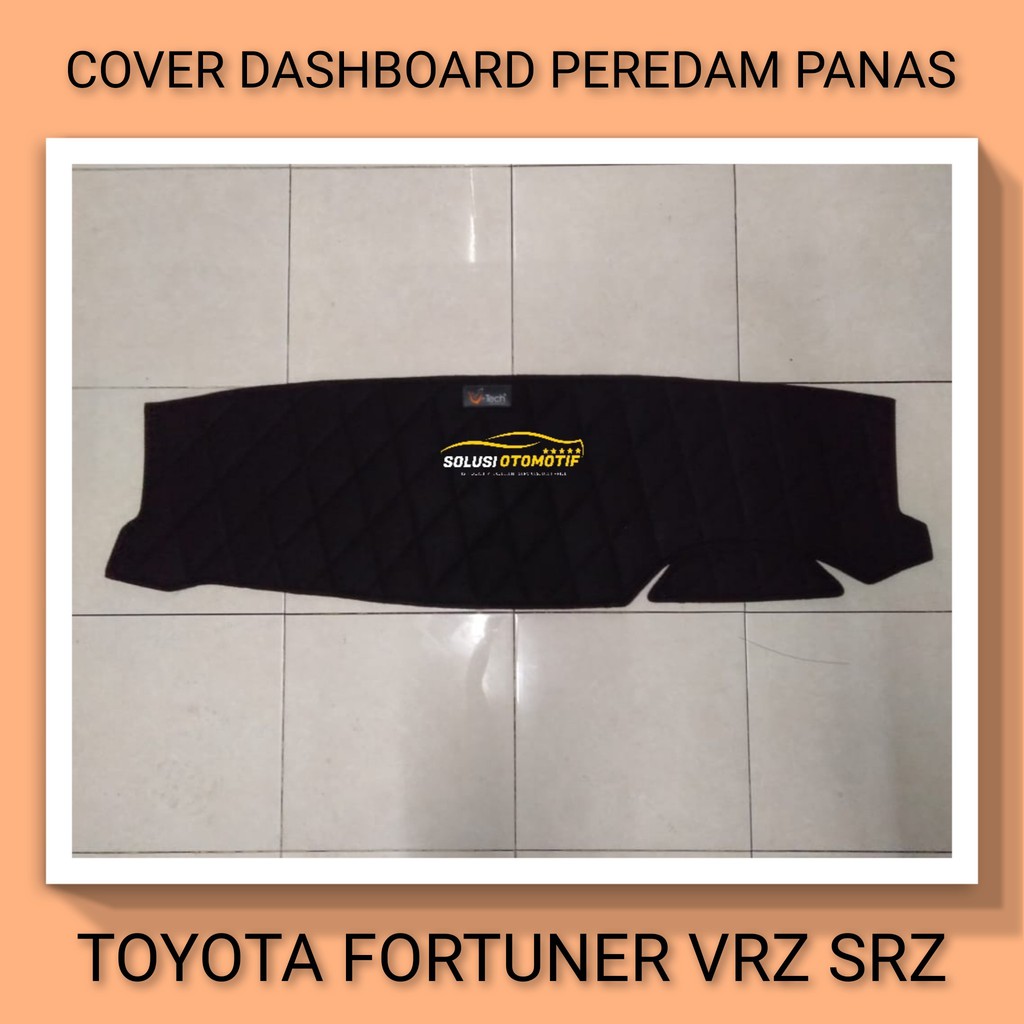 TOYOTA FORTUNER VRZ SRZ 2016-2026+ ALL NEW  Cover Peredam Pelindung Anti Panas Dashboard Aksesoris M