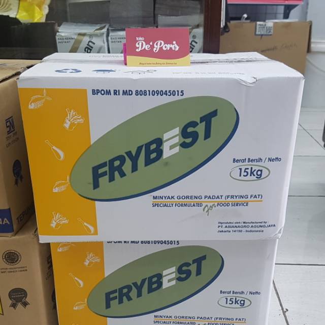 

Minyak padat Frybest 500grm