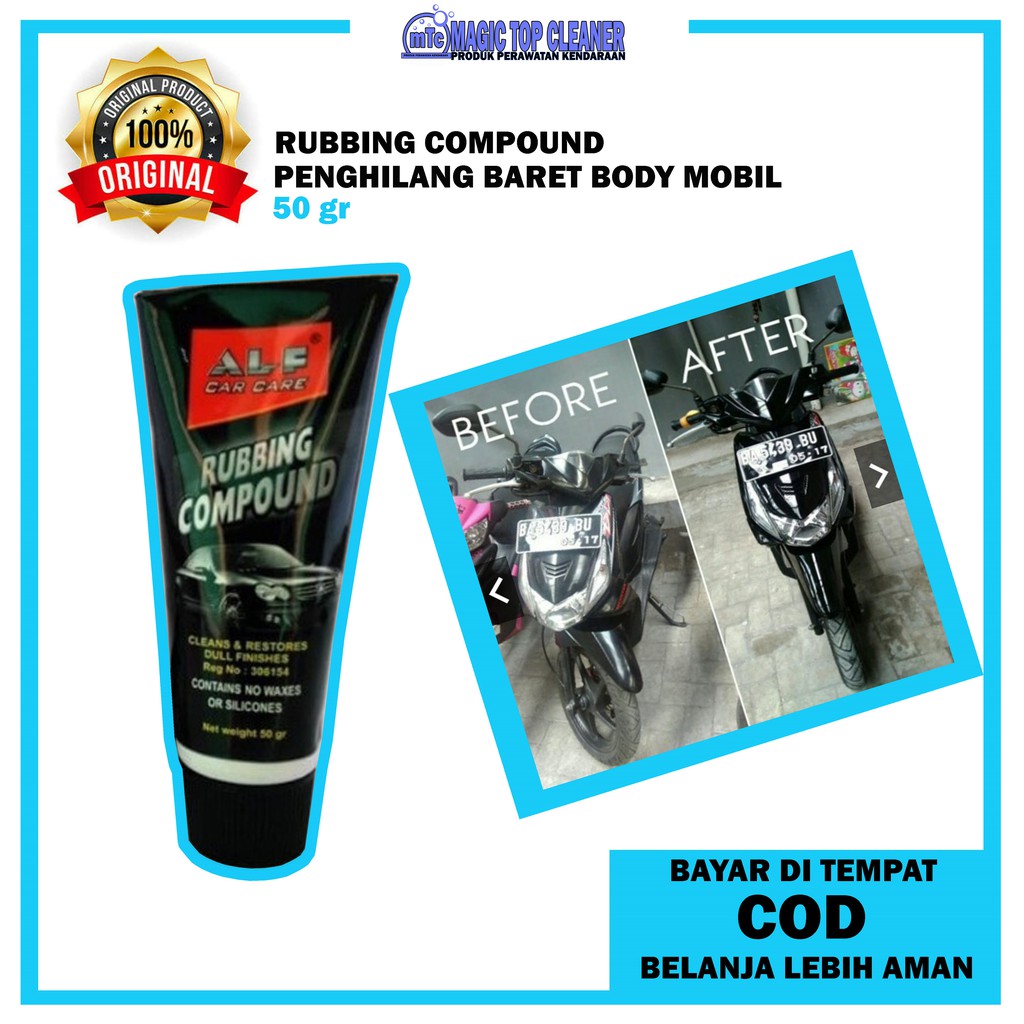 [007] Penghilang Baret Mobil / Penghilang Baret / Penghilang Baret Body Mobil / Compound Mobil