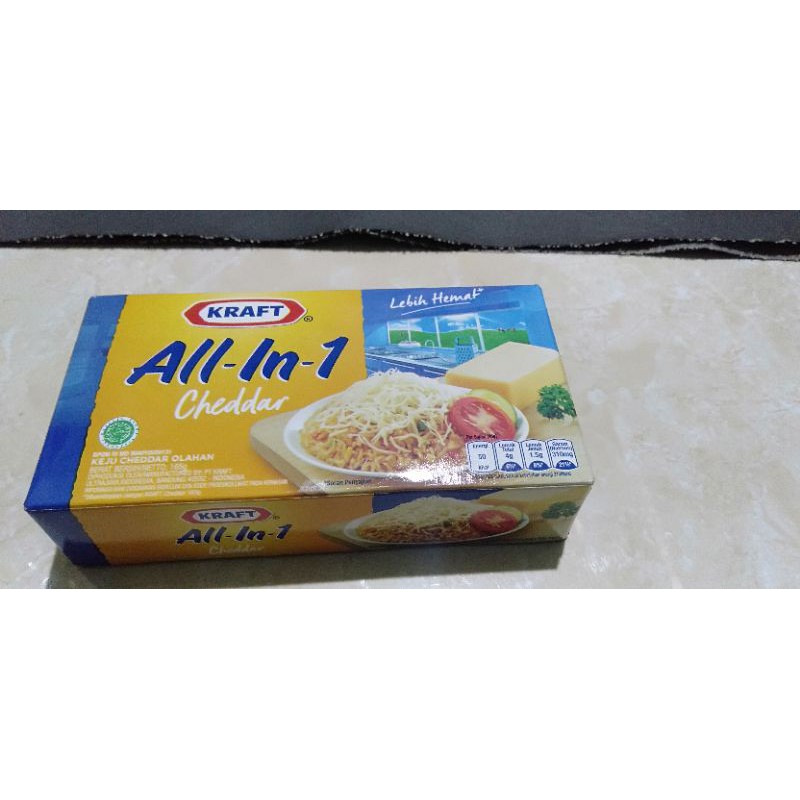 

Kraft All in 1 Cheddar