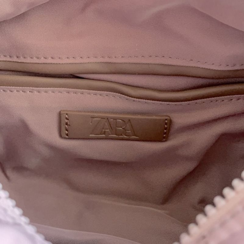 MI ZARA women pouch pink dompet original spanyol eropa brand