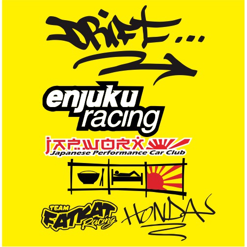 Stiker Motor/Stiker helm/Racing/part 1