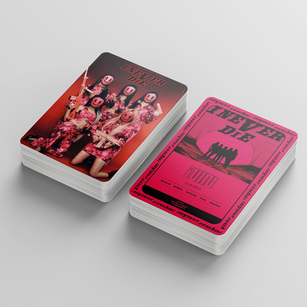 55 Pcs Kartu Lomo Foto Kpop Album GI-DLE