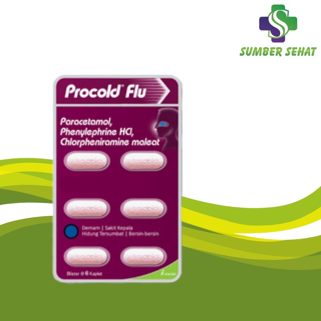 PROCOLD FLU STRIP 6 TABLET