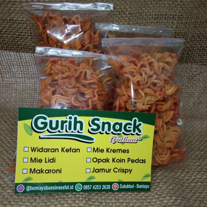 

Bumiayu Best Seller Makanan Ringan Mie Kremes / Produsen Pertama