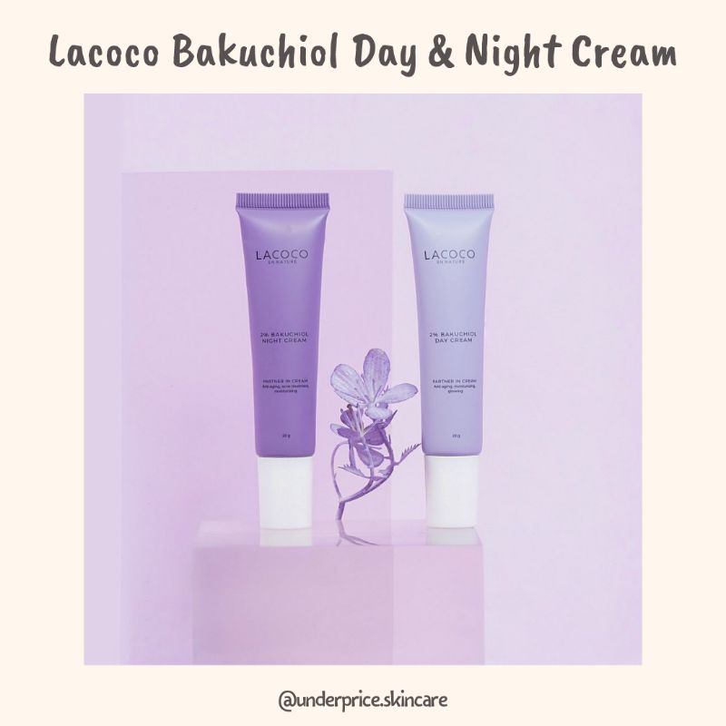 LACOCO 2% Bakuchiol Day Cream &amp; Night Cream