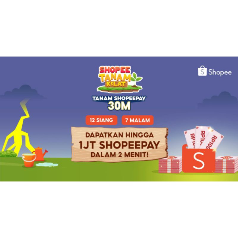 jasa siram tanam shopee