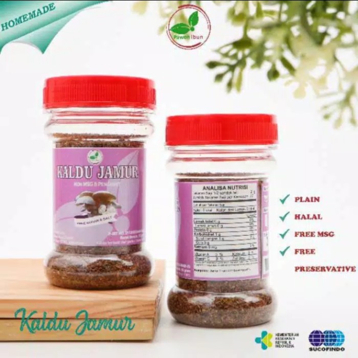 

Ready- Kaldu Jamur Pawon Ibun | Kaldu Organik | Kaldu Mpasi Non Msg