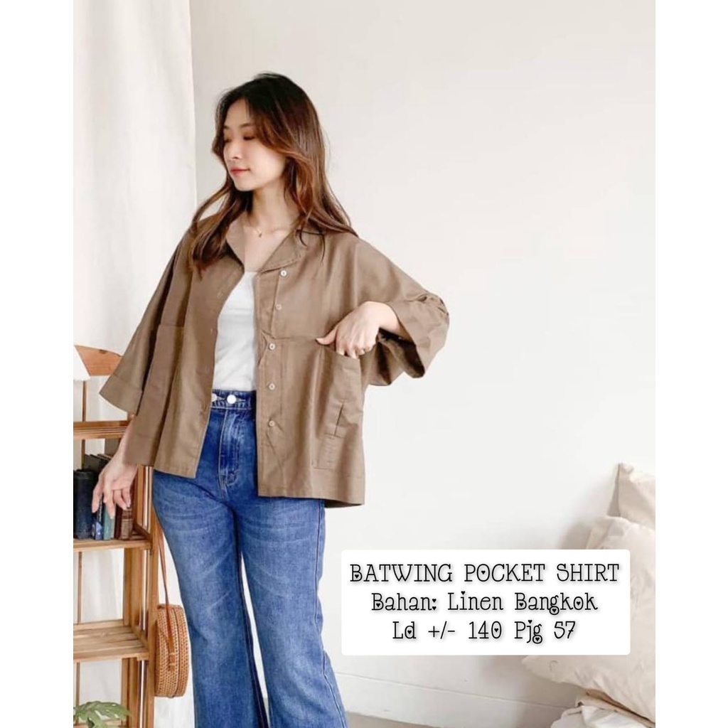 KEMEJA WANITA LD140 KEMEJA CEWEK LD140 ATASAN WANITA LD140