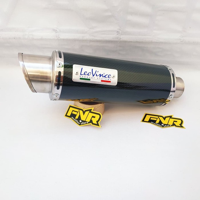 Silincer knalpot LEOVINCE GP CORSA Carbon Stainless