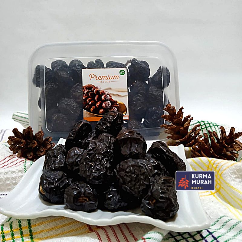 

Kurma Ajwa Madinah Premium Super Quality 100% | Kurma Nabi 1 Kg ORIGINAL Natural Grade A