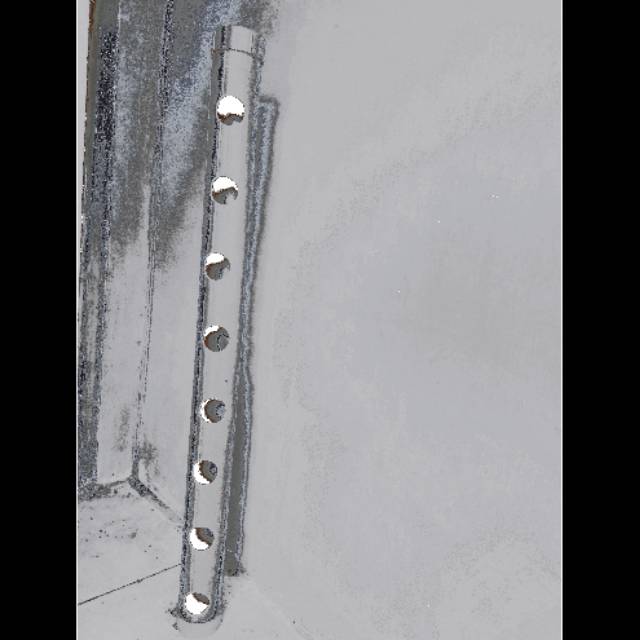 Pipa hidroponik 1m 8 lubang