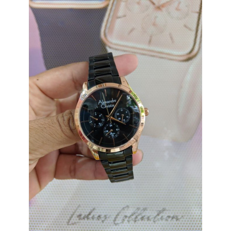 jam tangan wanita alexandre christie original AC 2915 BF