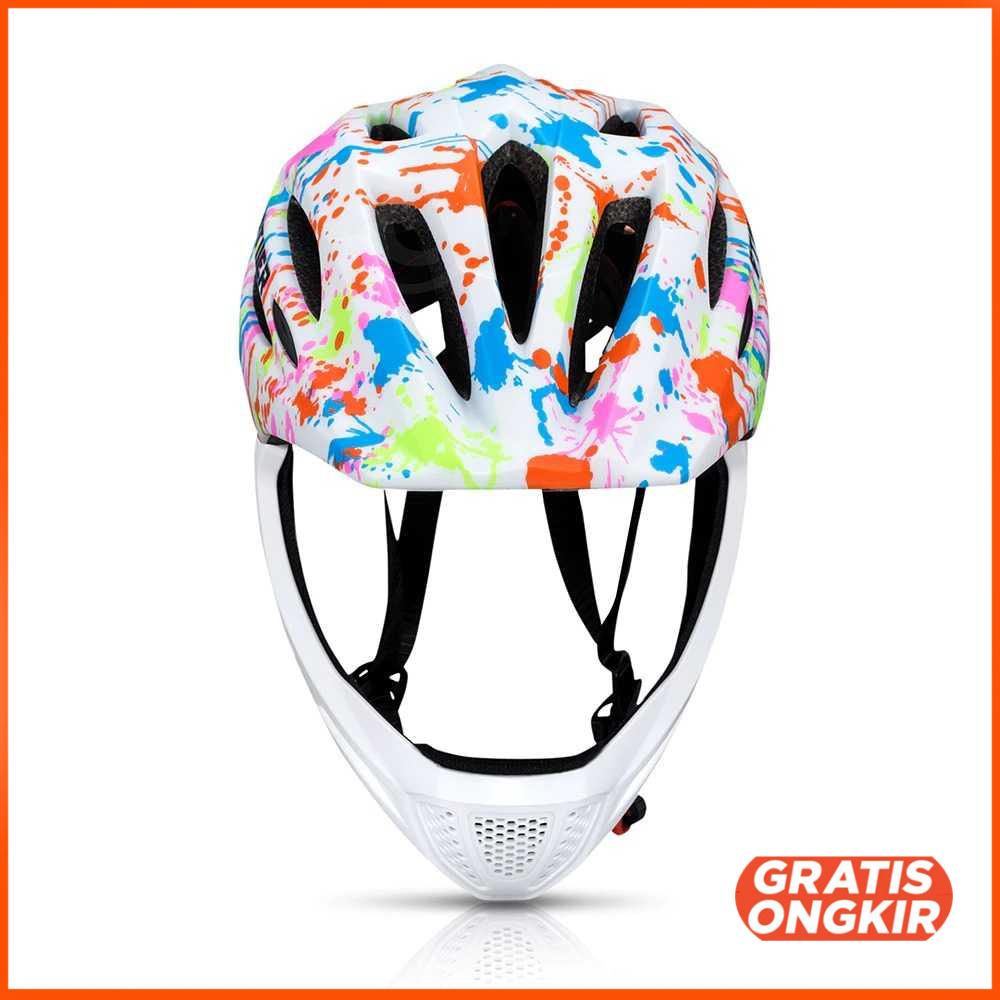 Helm Modular Sepeda Anak Full Face Bike Riding Helmet - CHF78