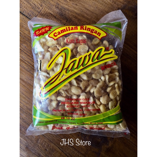 

Camilan ringan Koro Kupas 200gr