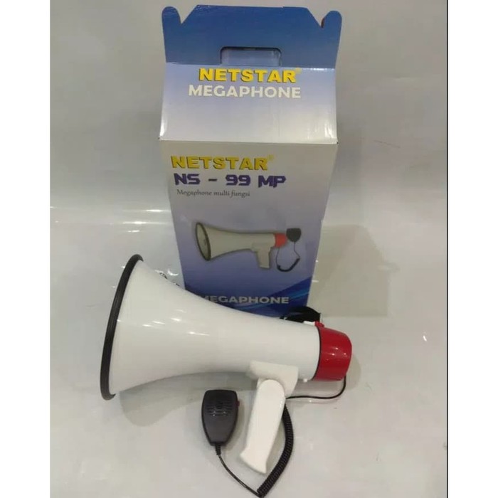 MEGAPHONE TOA NETSTAR NS-99 MP SIRENE REKAM SUARA