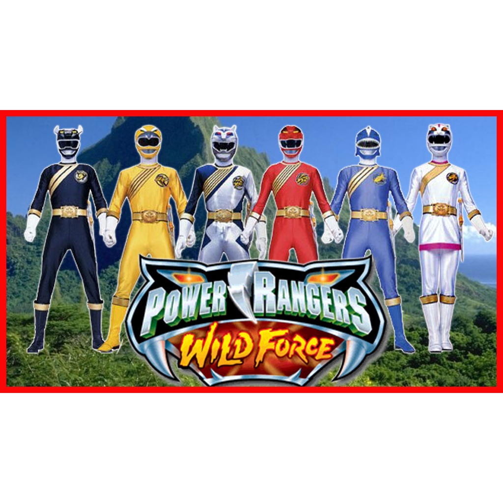 DVD Power Rangers Wild Force