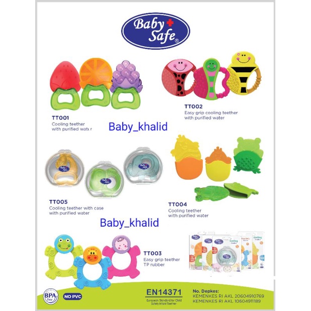 Baby Safe Cooling Teether Gigitan Bayi