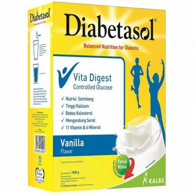 

< Diabetasol Rasa Vanilla 1000 Gr/Susu Diabetes.Ongkir 9000 - Vanilla