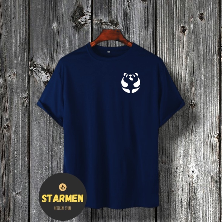 Kaos Distro Unisex PANDA SMALL  Katun Combed 30s/ sablon polyflex/polyflex premium / Pakaian Pria Wanita Atasan Cowok Cewek /kaos kekinian/ kaos viral/ tshirt tumbrl tee basic/ Kaos kata kata / kaus / kaus oblong oversize kaos murah best seller ready