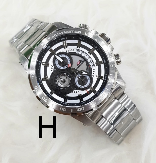 Jam tangan CHRONOFORCE CF5311G all steel ORIGINAL garansi resmi + box