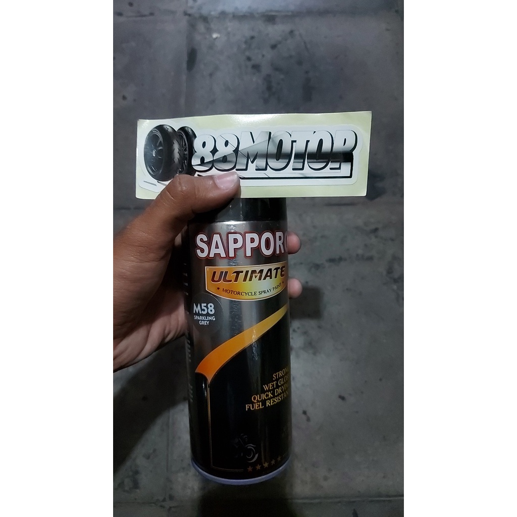 SAPPORO ULTIMATE Sparkling Grey M58 400 ml (Offline ada harga paket) Grosir,Reseller,Mokas special p