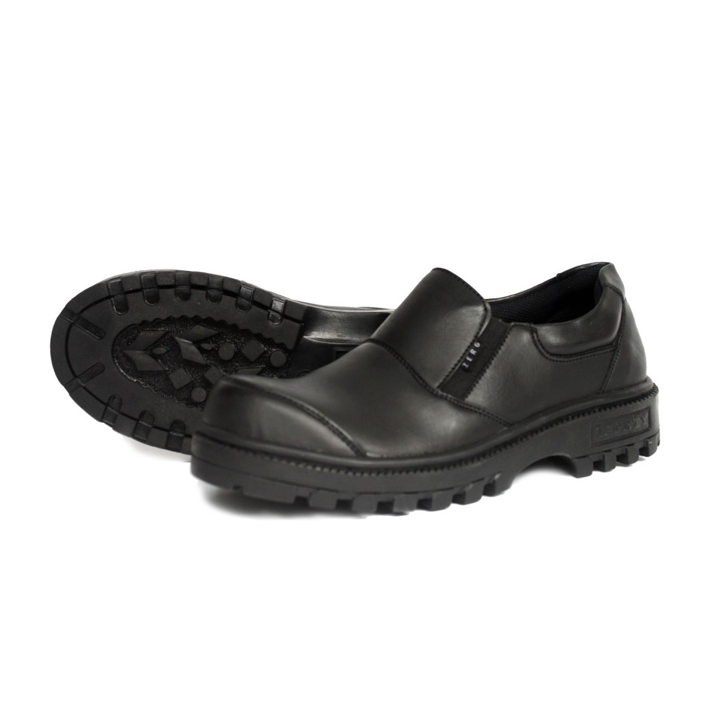 Zerg Inc Sepatu Pria Boots Safety Terran Ujung Besi