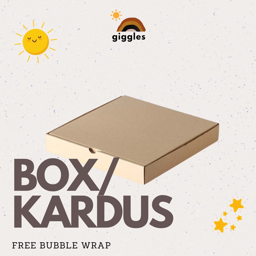 

(Additional) Box / Gift Box + Bubble Wrap (Baca deskripsi sebelum CO ya mom)