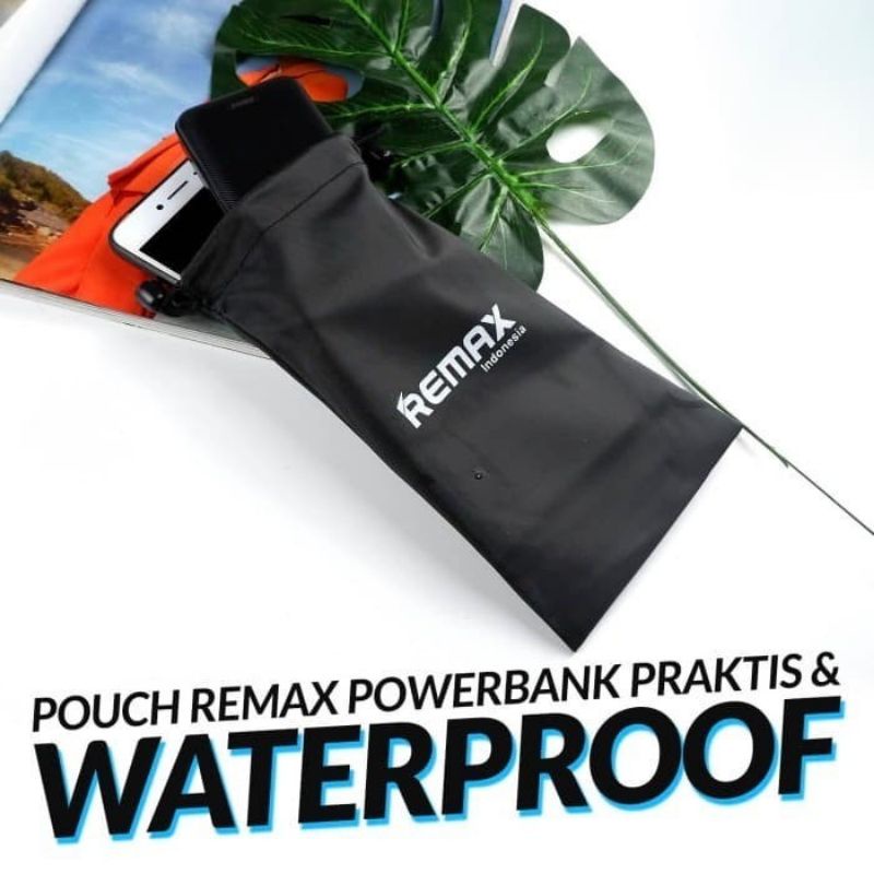 Remax Waterproof Pouch Powerbank Sarung Handphone Power Bank Universal 10.4cm × 20cm