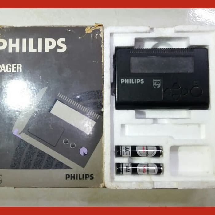 

pager jadul lawas philips lengkap dus ls1008
