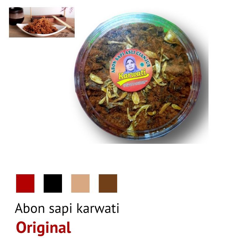 

abon sapi karwati