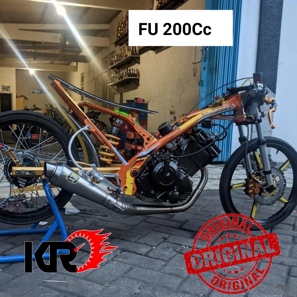 Knalpot ROB1 Satria FU Kompetisi 200cc Up Original ROB1