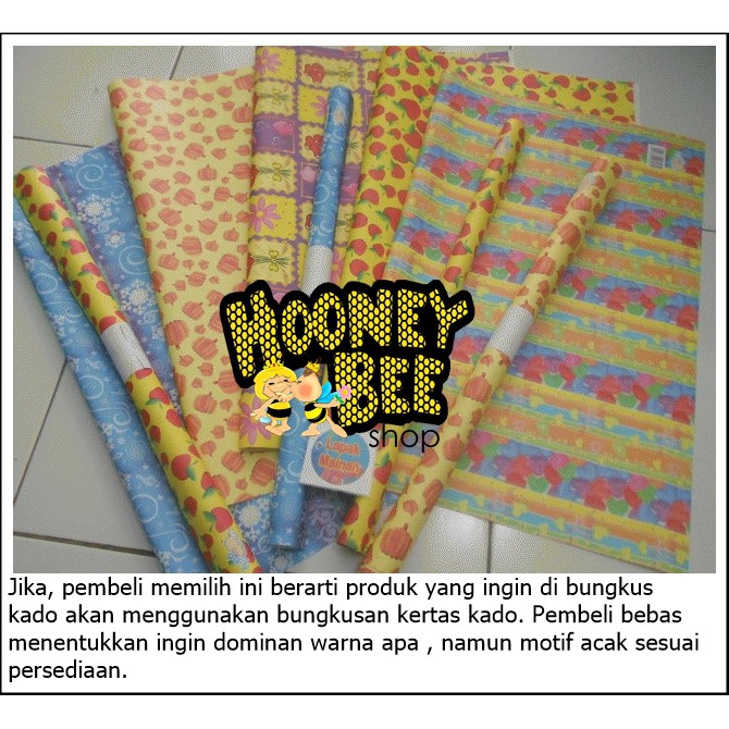 

Kertas Kado HooneyBee Shop