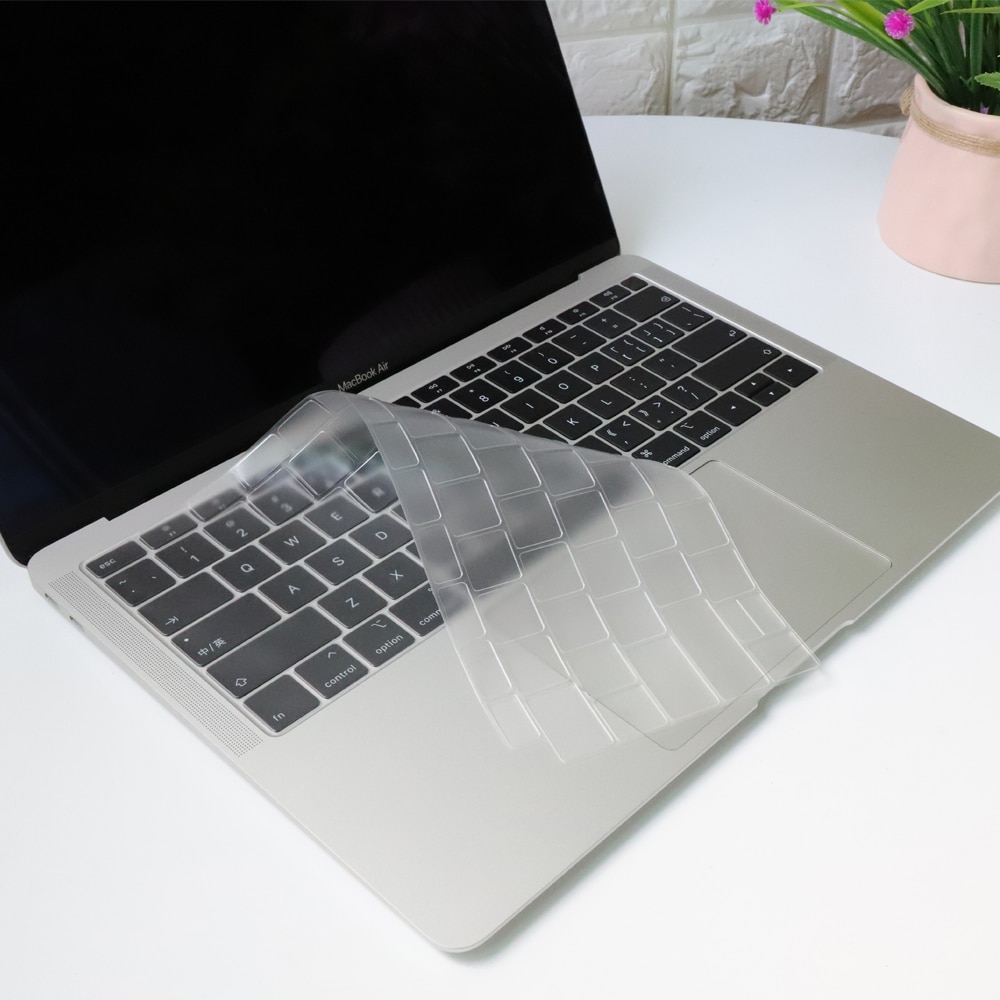 2020 Cover Pelindung Keyboard Bahan TPU Transparan Untuk MacBook Air 13 &quot;A2179 2020 Versi US