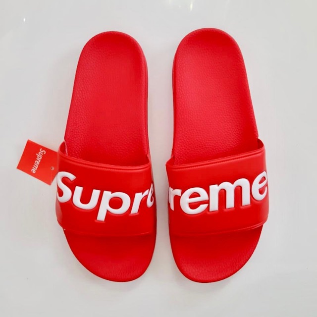 supreme flip flops real