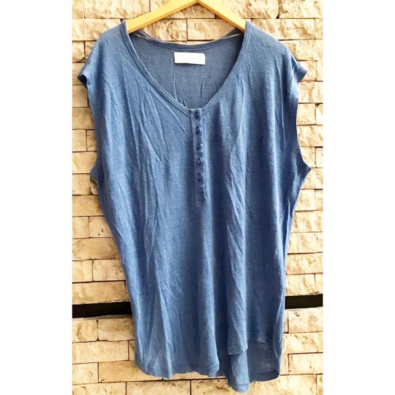 PRELOVED ZARA LOOSE KNITT TOP WOMAN ORIGINAL - ATASAN BLOUSE JUMBO RAJUT WANITA ORI