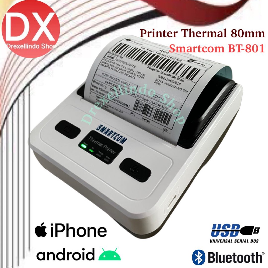 Printer thermal 80mm BT-801 USB Bluetooth