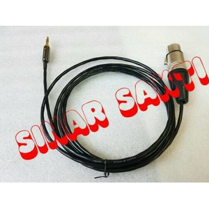 Kabel For Camera DSLR ( XLR + Mini Stereo 3,5mm )