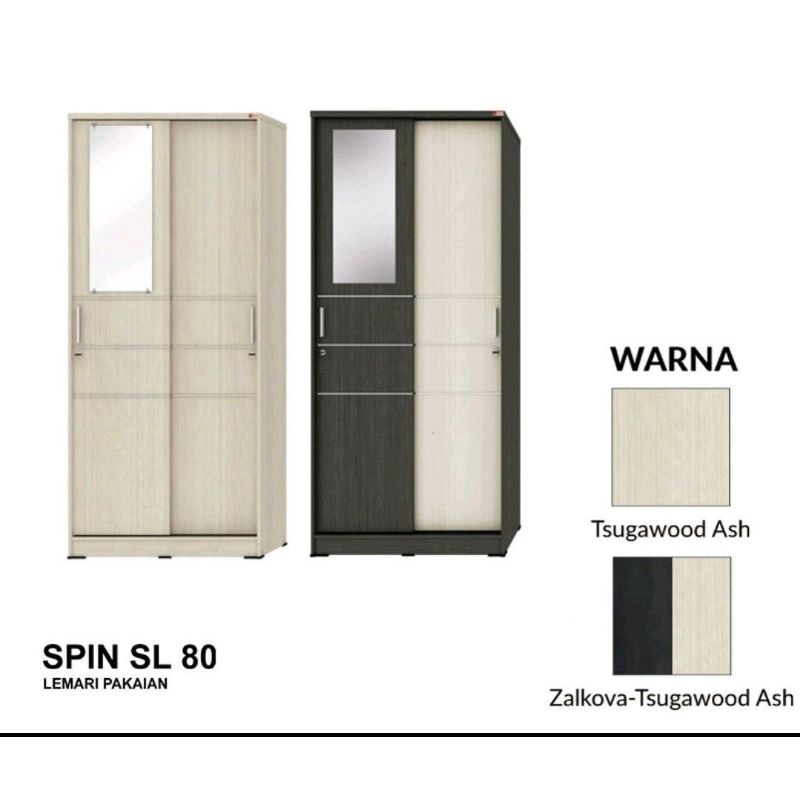 lemari pakaian spin sl80