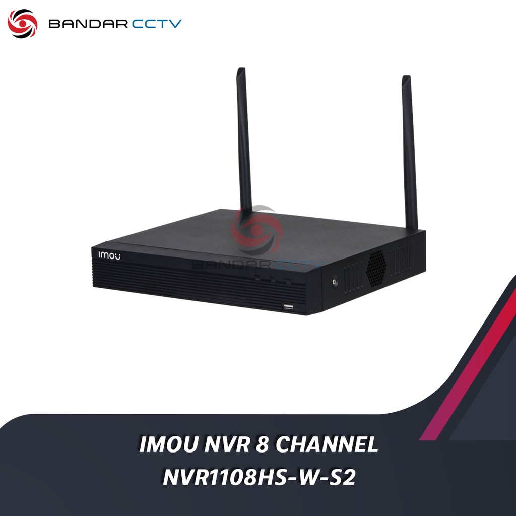 Imou WiFi Wireless NVR 8 Channel NVR1108HS W S2