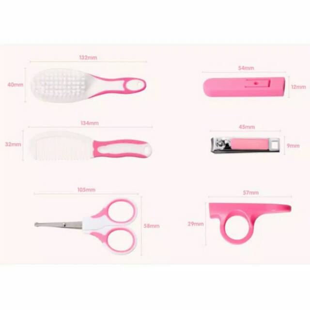 Set gunting kuku lengkap sisir anak