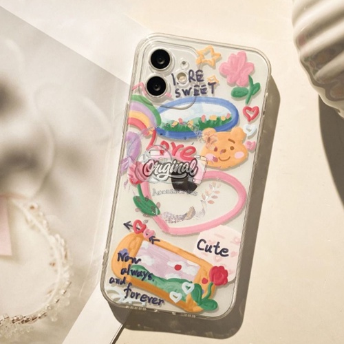 CASE SOFTCASE CASING SILIKON CLEAR MOTIF ALWAYS LOVE CUTE OPPO A16 A5S A5 2020 OR492